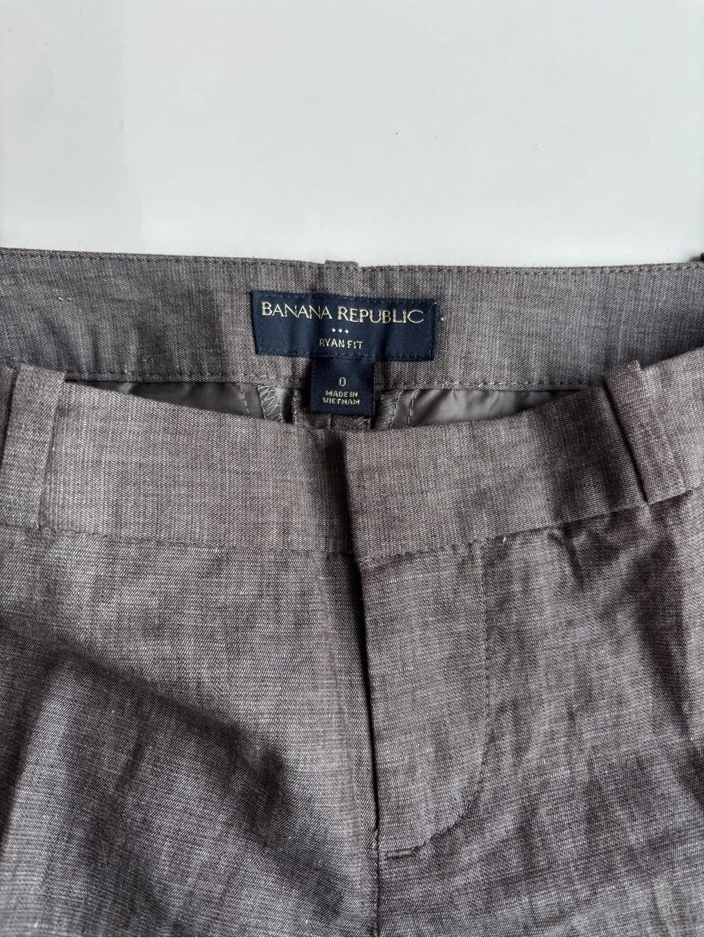 Banana Republic Womens Gray Dress Pants, size 0